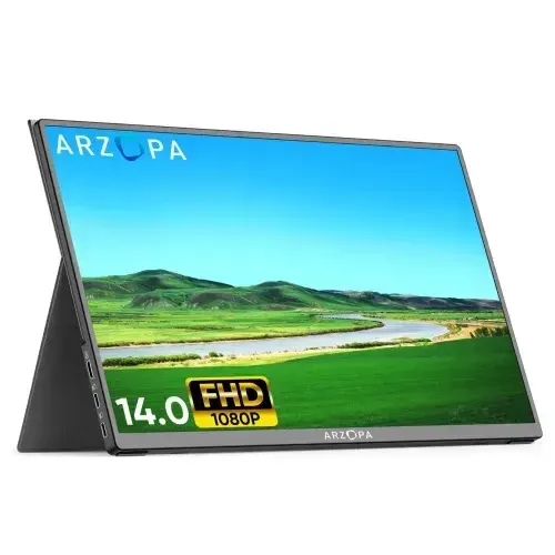 Arzopa A1 Gamut Slim 14″ FHD IPS Portable Monitor
