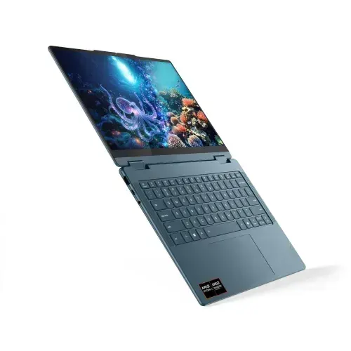 Lenovo Yoga 7 2-in-1 14AKP10 Ryzen AI 5 340 14″ WUXGA OLED Touch Laptop Tidal Teal